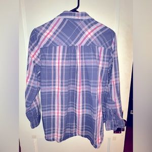 Flannel button down shirt